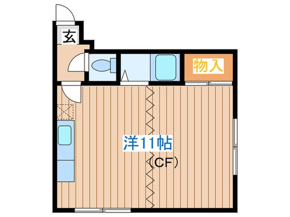 ツインブランシェ東館の物件間取画像